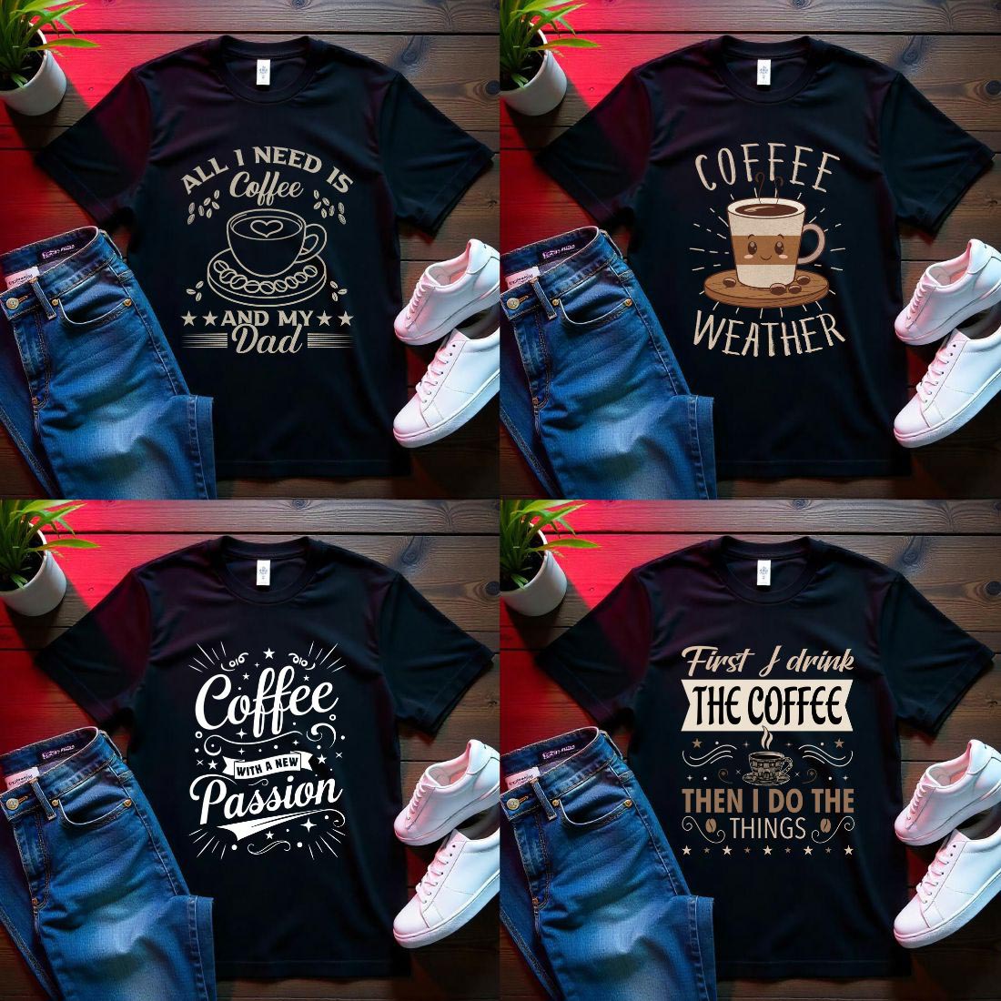 Coffee graphic bundle for Coffee lover preview image.