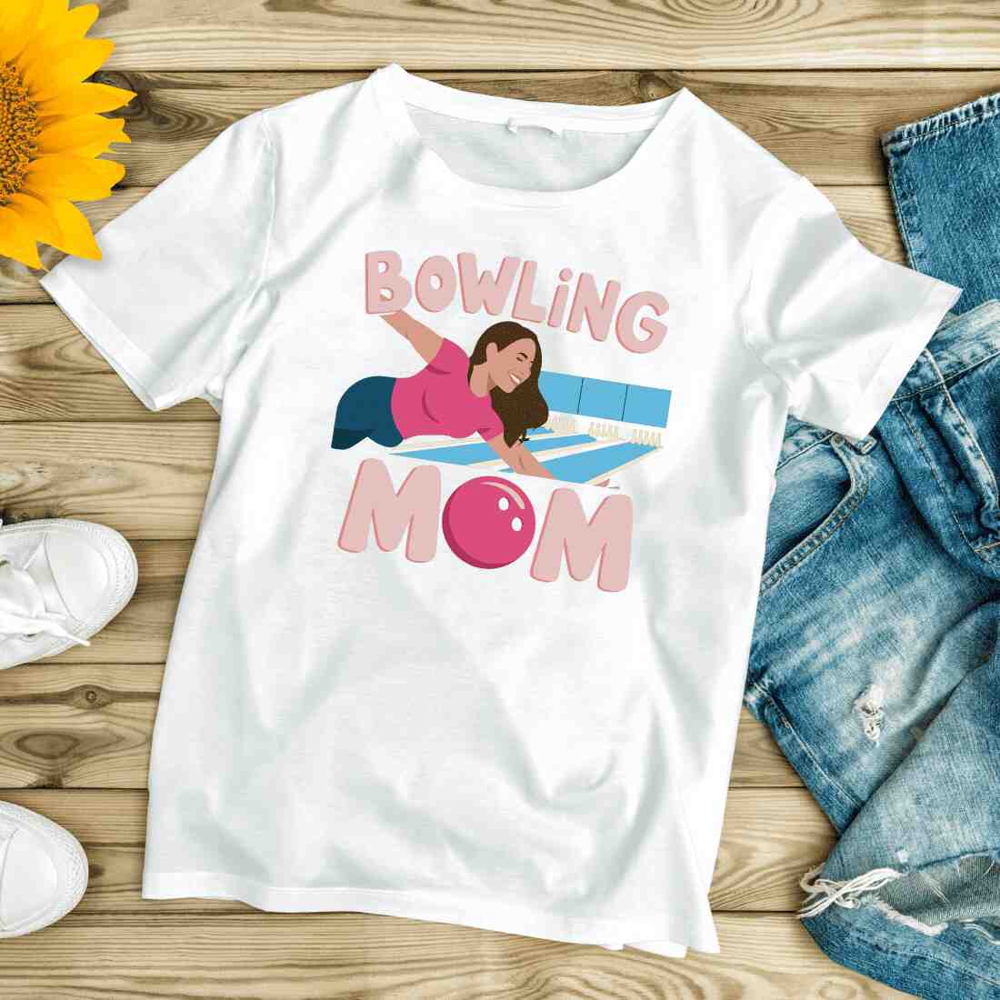 MOM BOWLING DESIGN BUNDLE-SET OF 10 preview image.