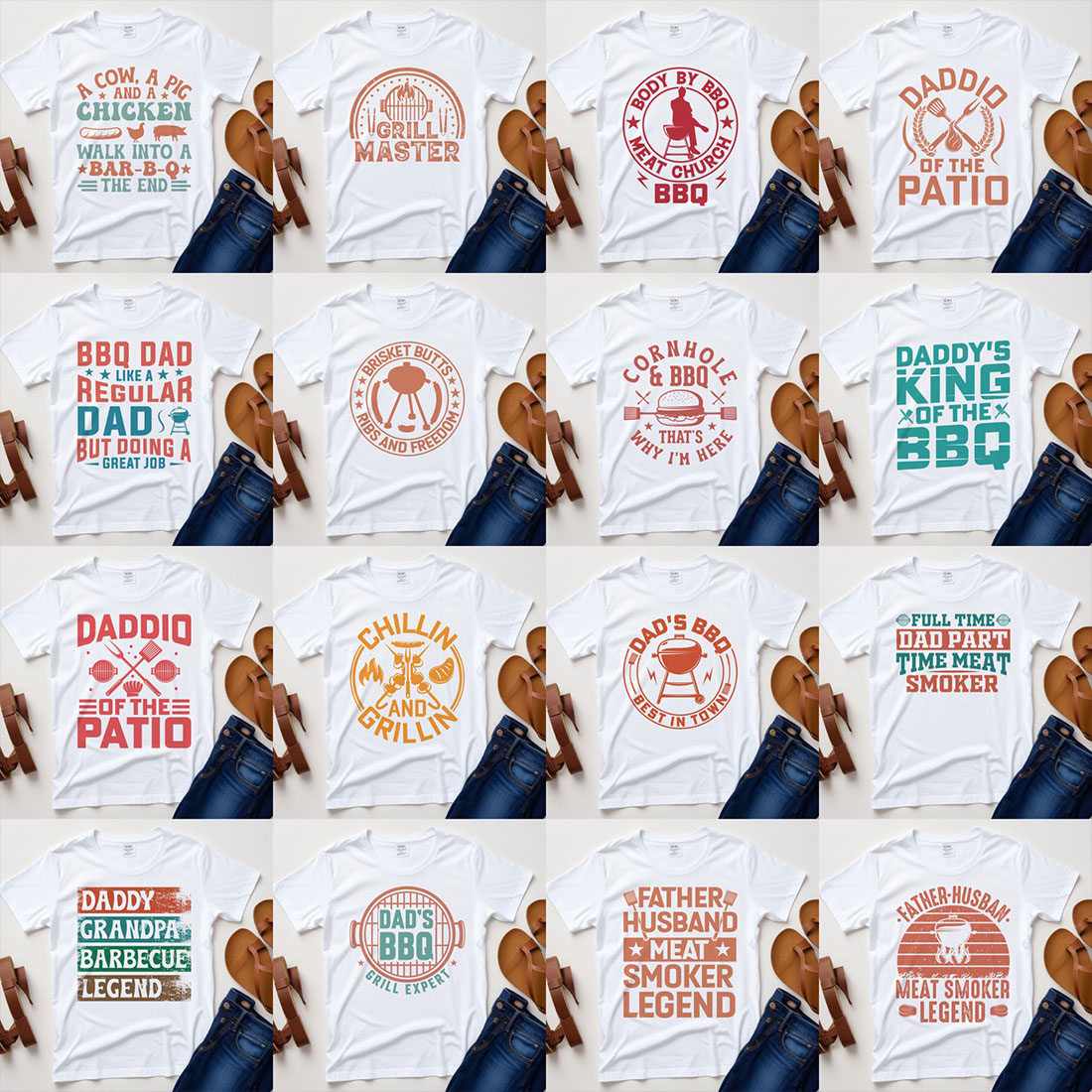 40 BBQ Graphic Design Bundle For BBQ Lovers preview image.