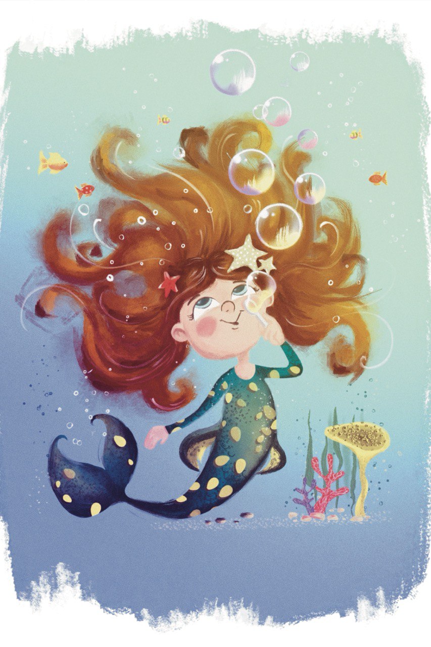 “Dreams of a Little Mermaid” pinterest preview image.