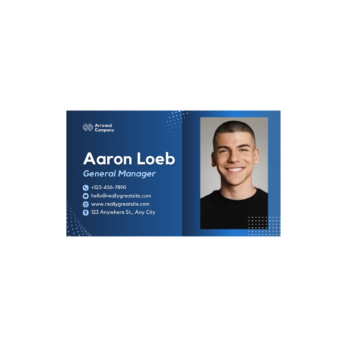 Business cards cover image.