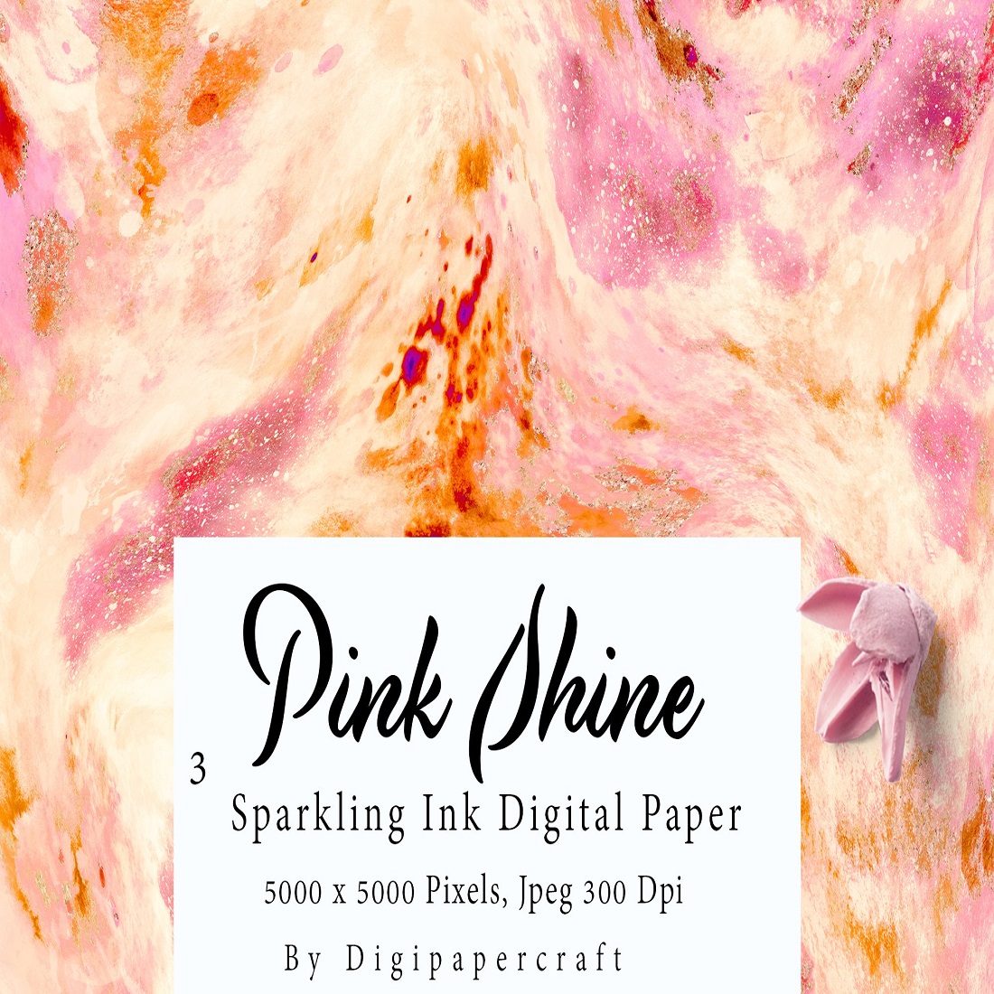 27 pink marble digital paper marbling ink texture 381