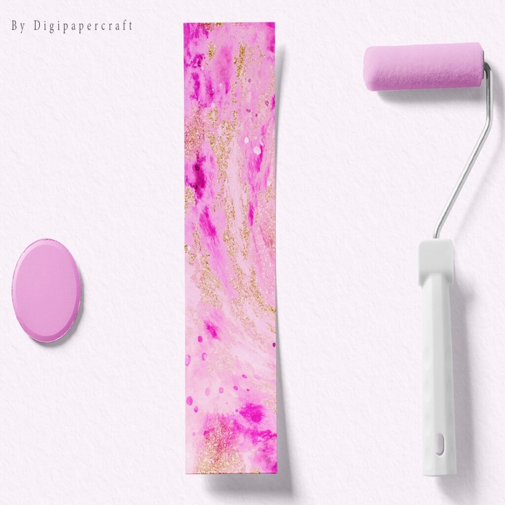 Blush Pink Art Print, Printable Wall Art, Rose Pink Marble - MasterBundles