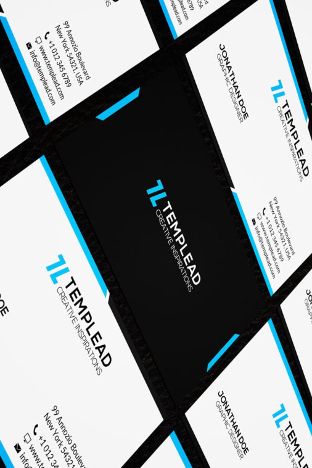 Elegant Business Card Templates: Stand Out with Style pinterest preview image.