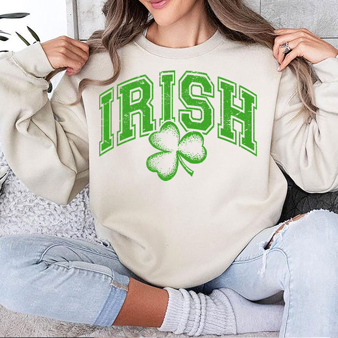 Irish St Patrick's Day T-shirt Design png cover image.