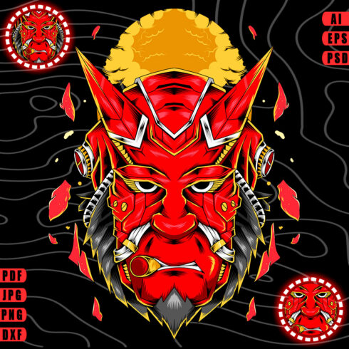 Japanese Mask Design cover image.