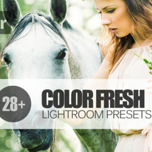 28+ Color fresh lightroom preset cover image.