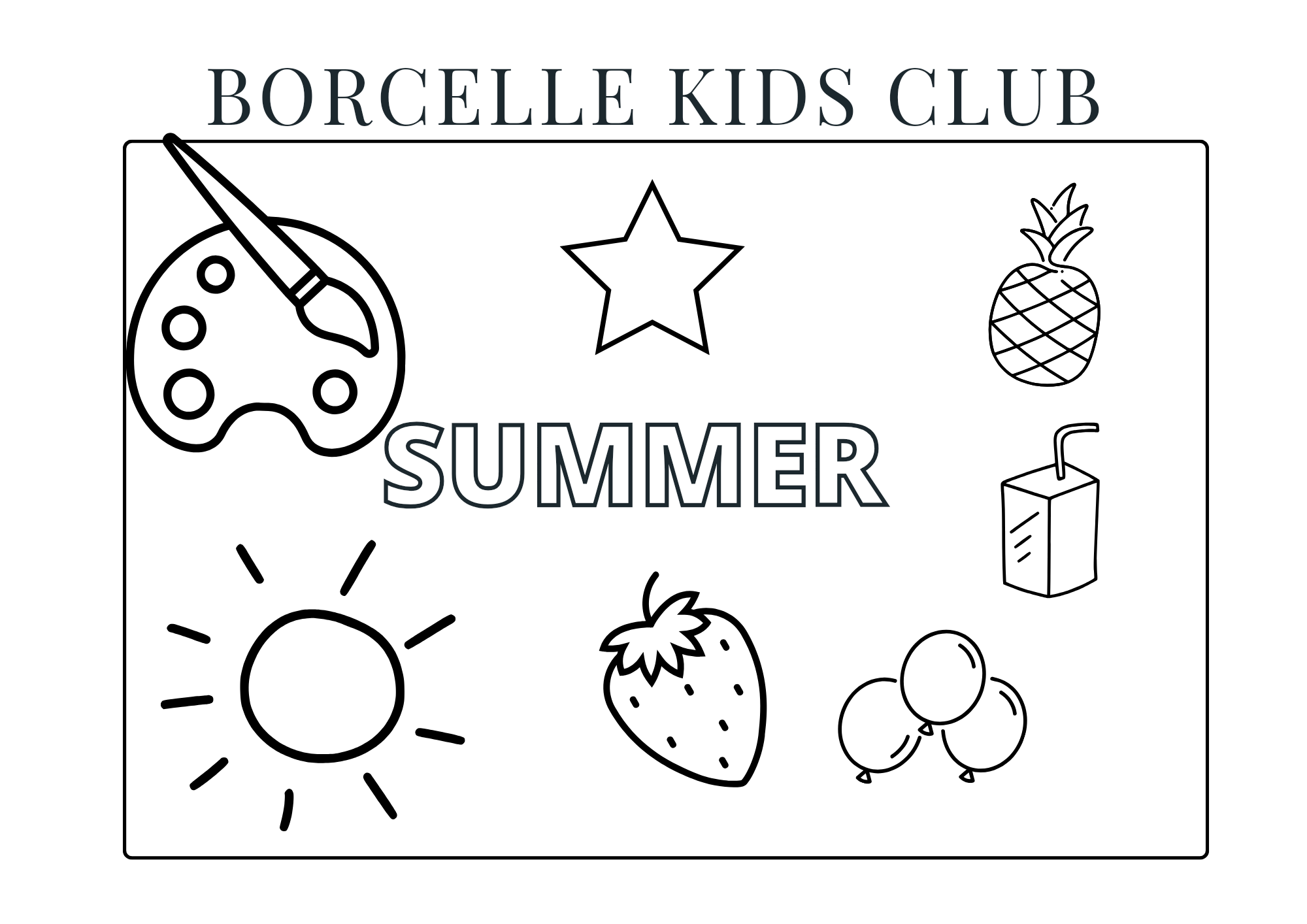 black and white simple summer restaurant kids menu 20250105 081215 0000 660