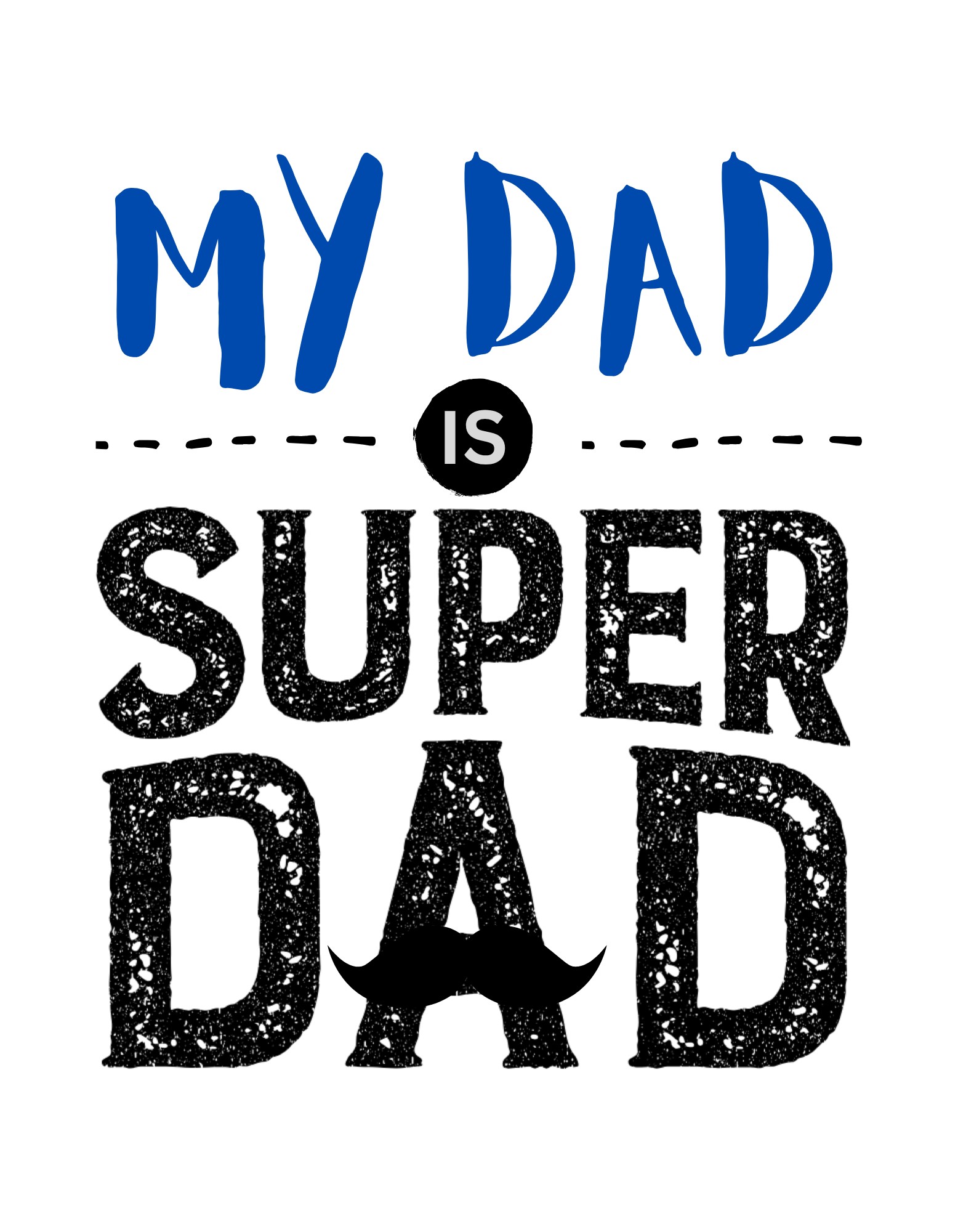 black white super dad retro tshirt design 20250118 232357 0000 195