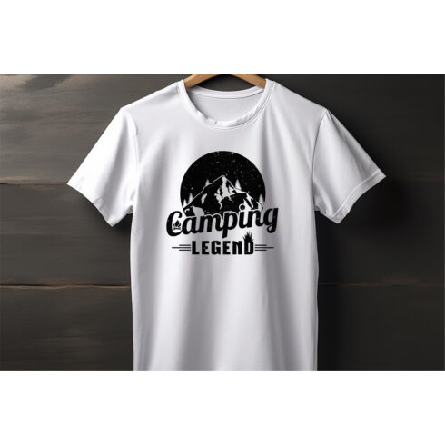 Camping Legend - Camper Graphic Design cover image.