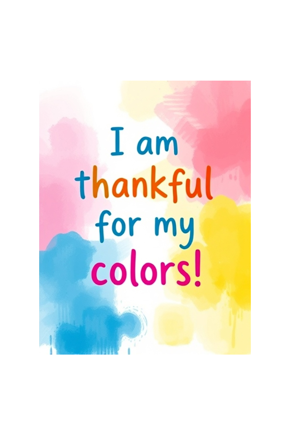 Gratitude Cards for kids pinterest preview image.