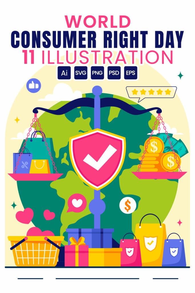 11 World Consumer Rights Day Illustration - MasterBundles
