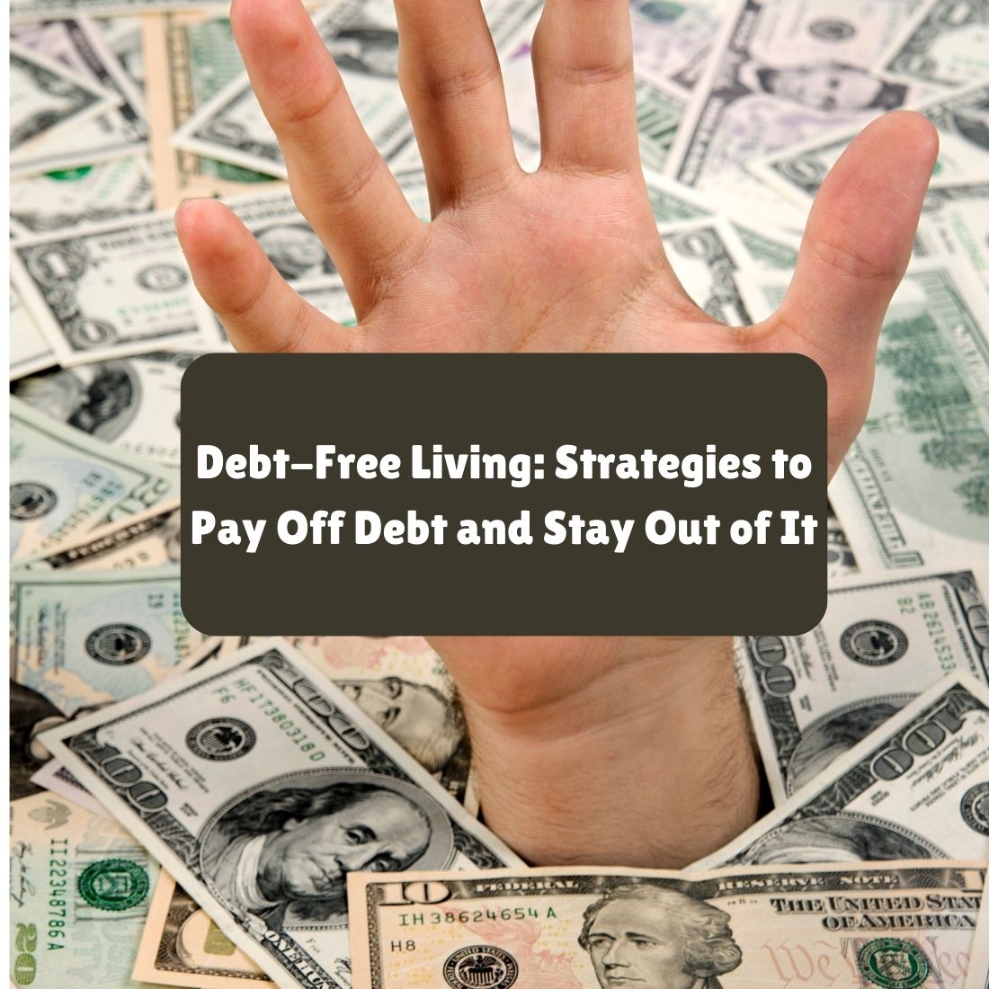 Ebook Of Debt-Free Living: Strategies to Pay Off Debt and Stay Out of It (Easy to understand with tips and example) pinterest preview image.