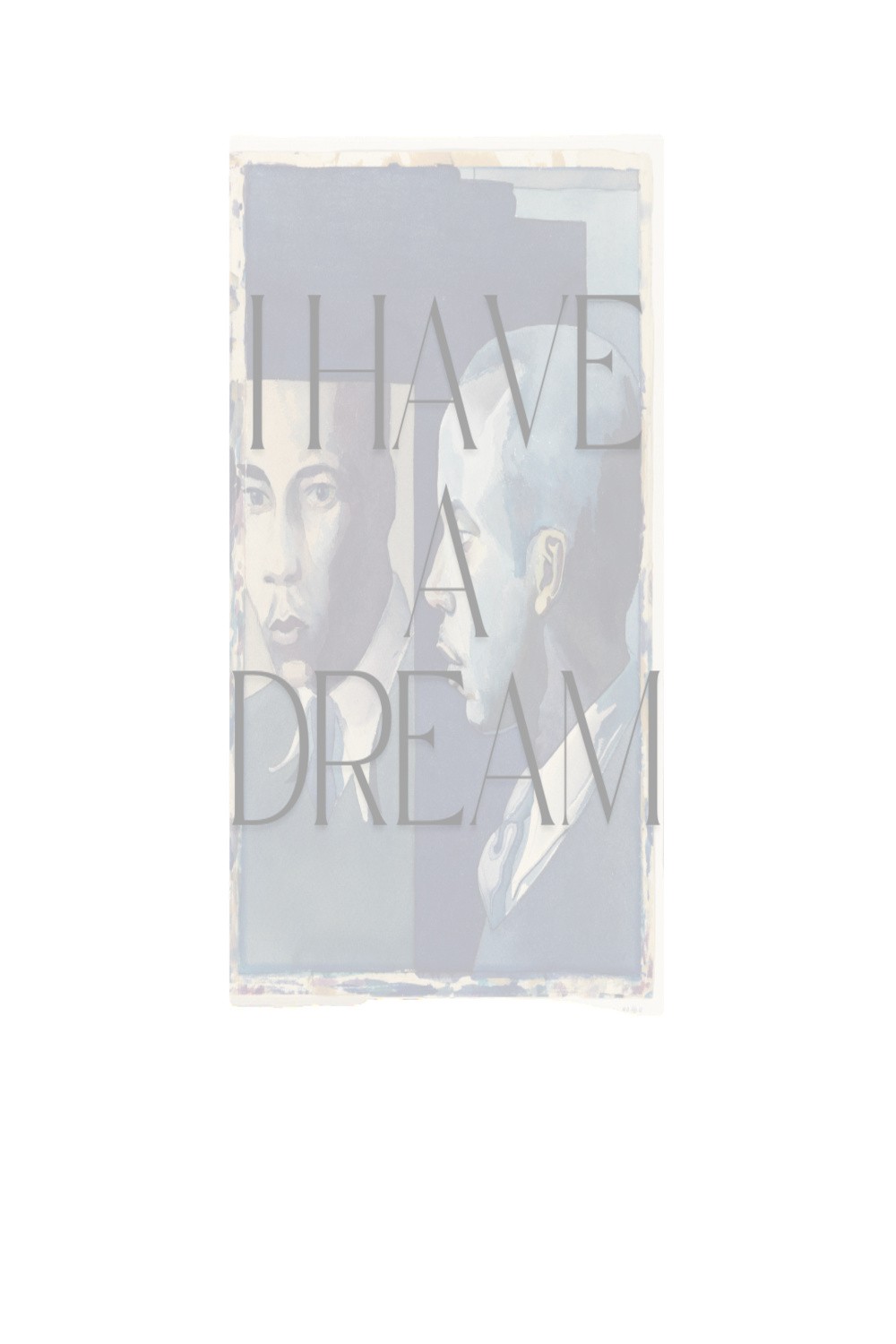 Martin Luther King Day T-shirt Design "I have a dream" pinterest preview image.