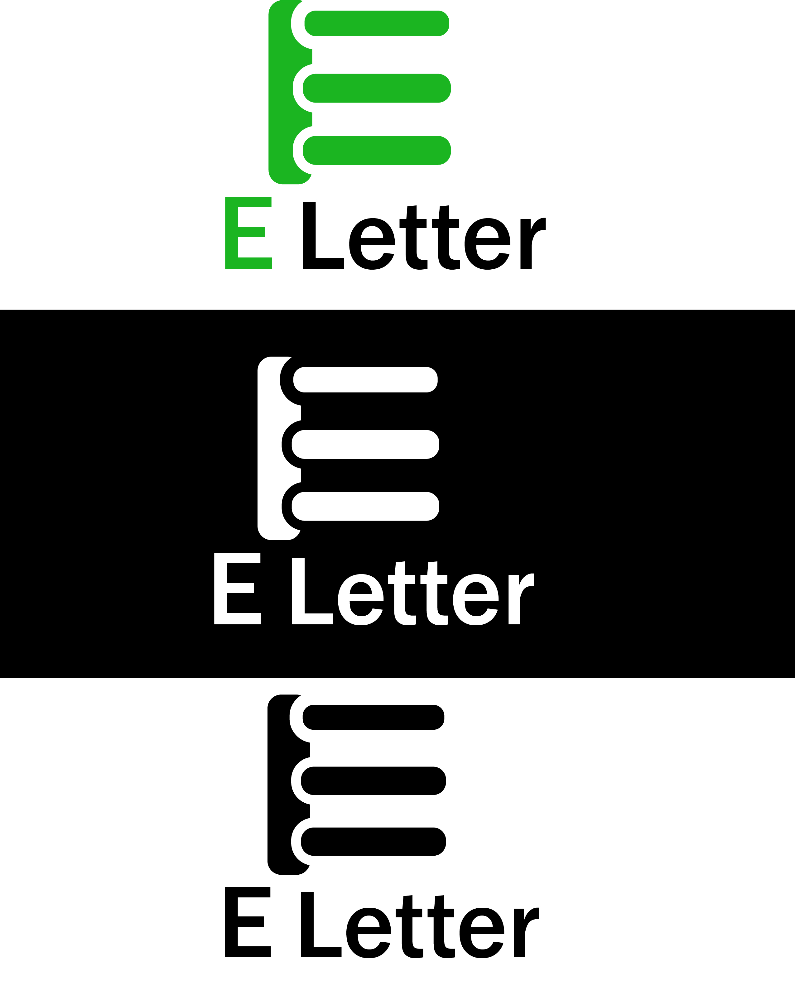 e letter logo 445