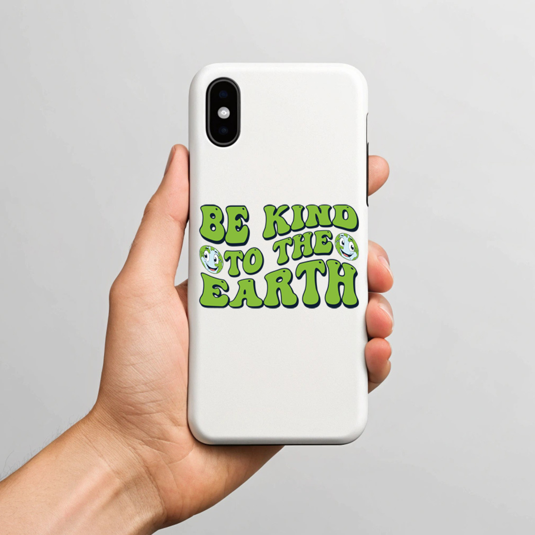 earth day graphic design suitable of t shirt and mug design 11 with phone case mock up 687