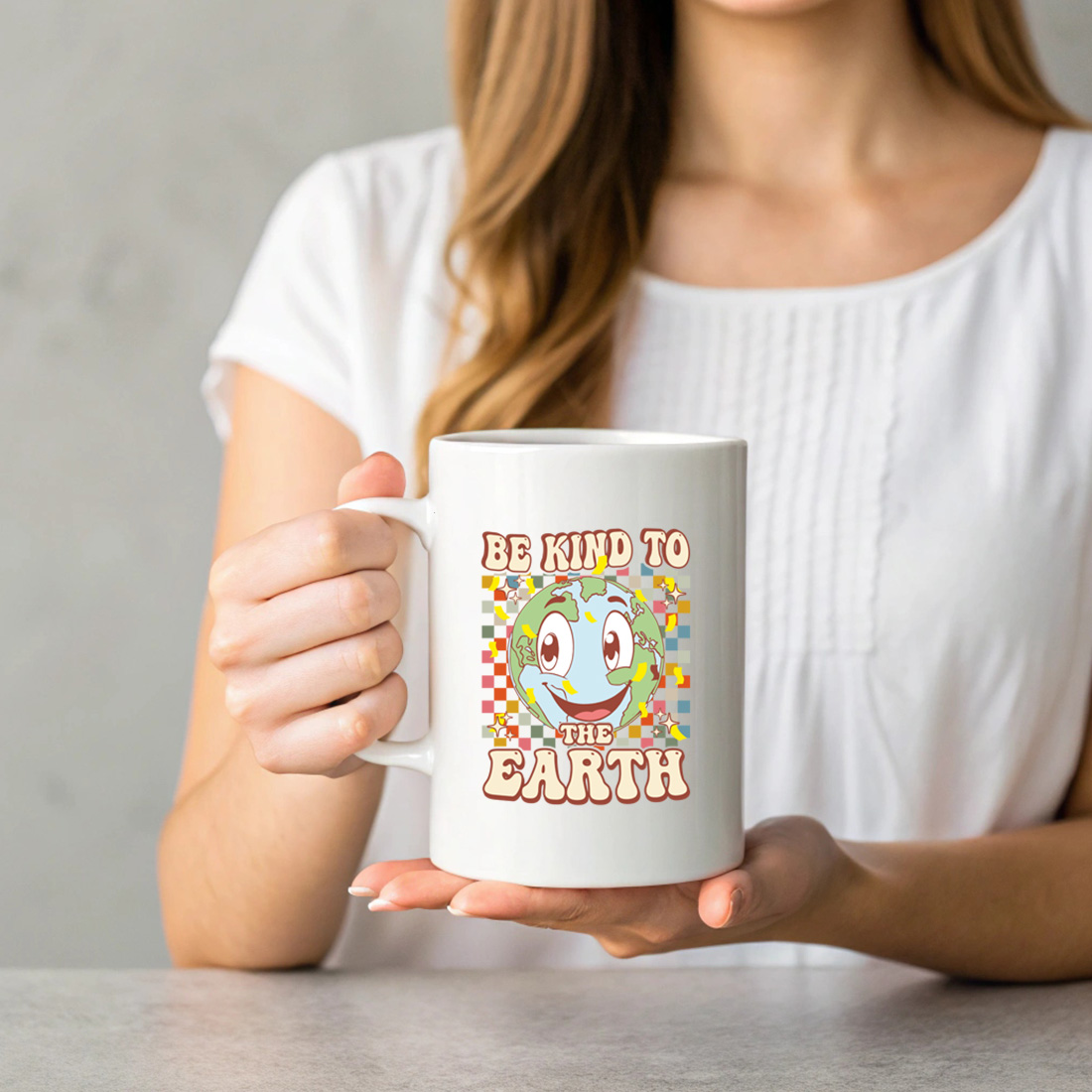 earth day graphic design suitable of t shirt and mug design 9 with mug mock up 896