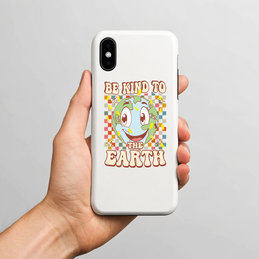 earth day graphic design suitable of t shirt and mug design 9 with phone case mock up 201