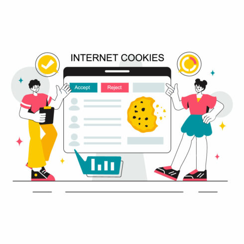 10 Internet Cookies Technology Illustration cover image.