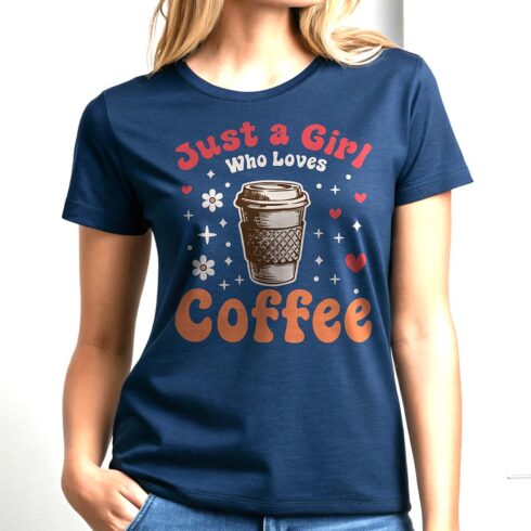 Just A Girl Who Loves Coffee cover image.