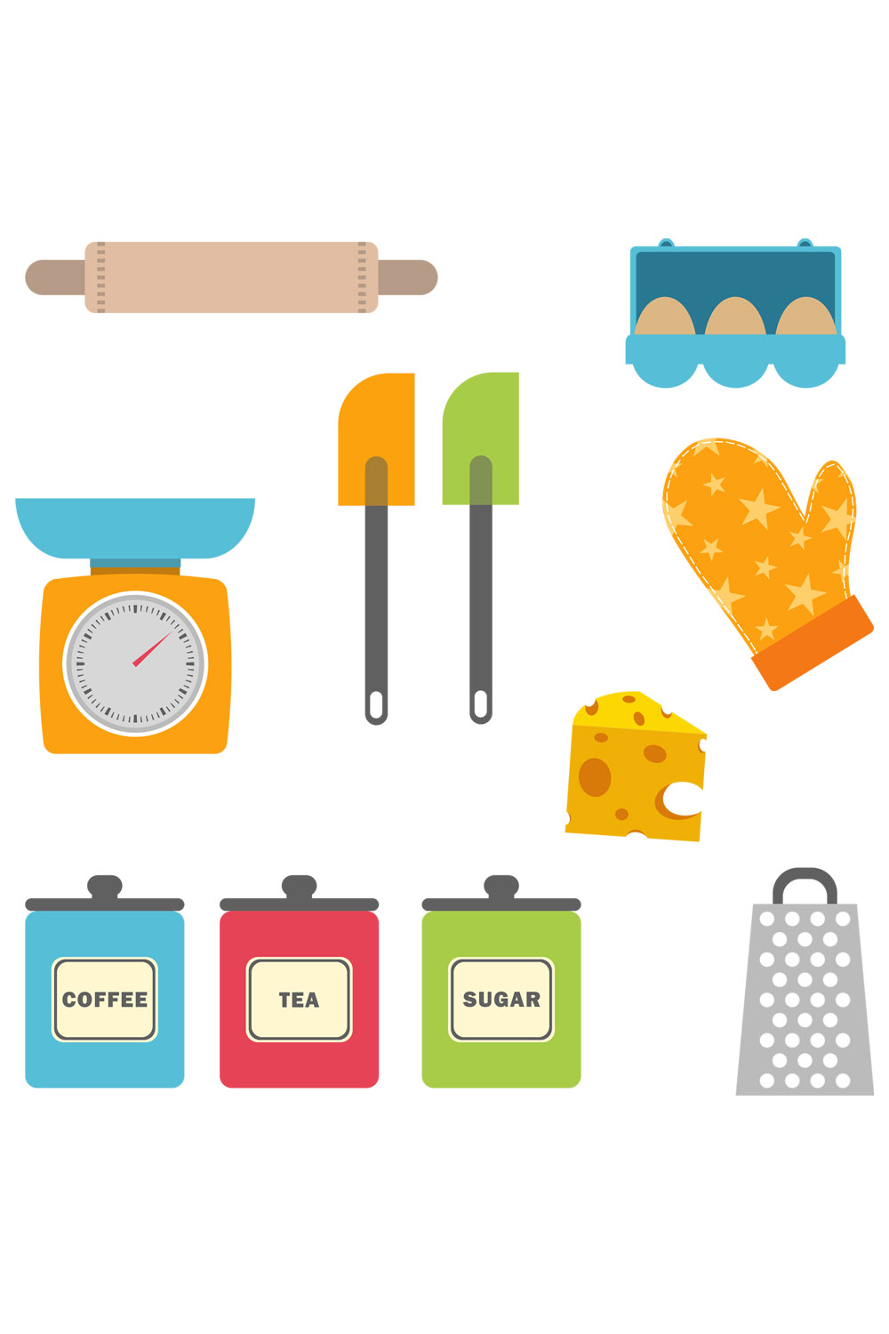 Kitchen Cooking Utensils Ingredients Png pinterest preview image.