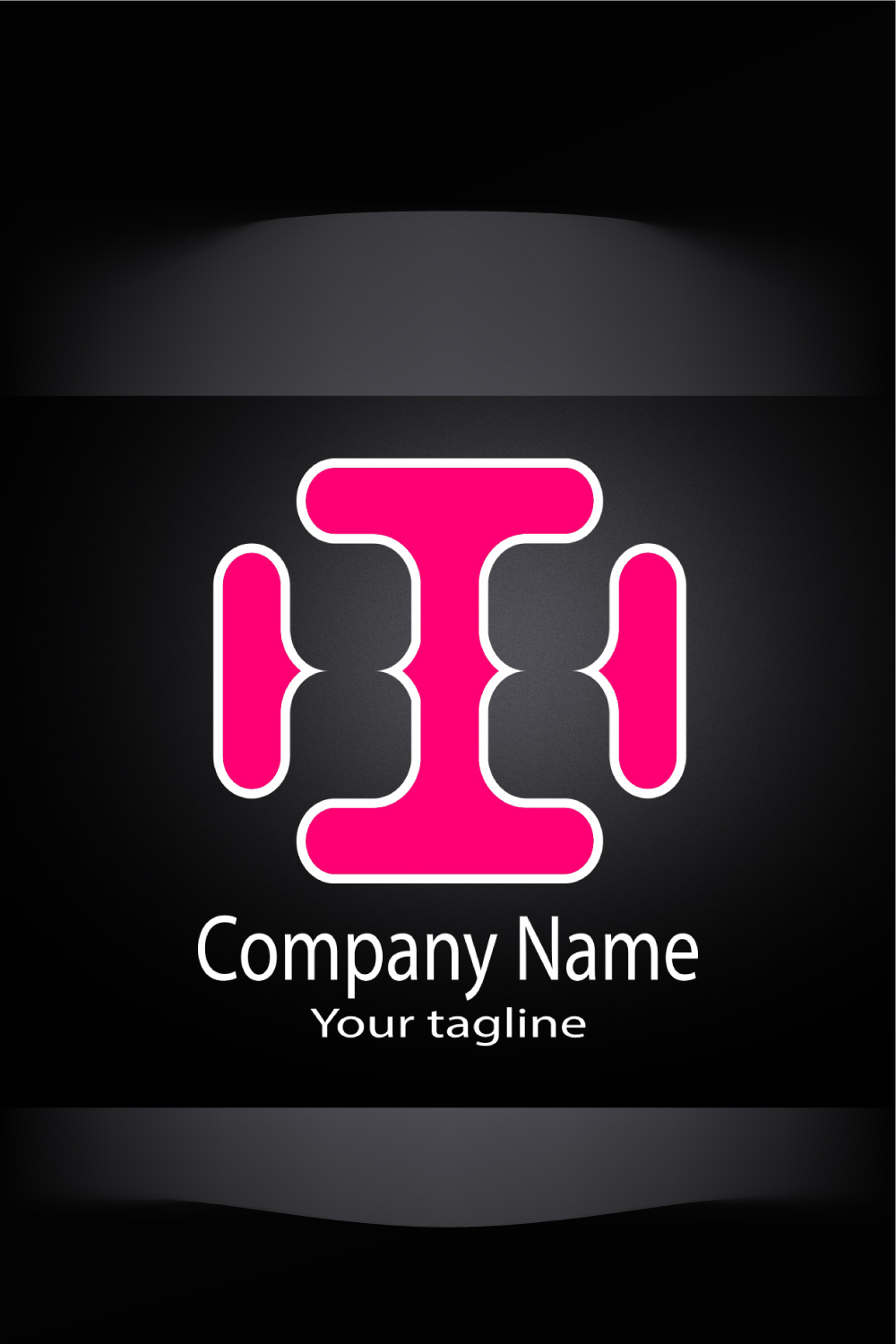 Commercial brand-company logo design pinterest preview image.