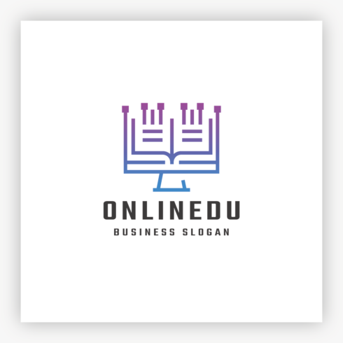 Online Education System Logo cover image.