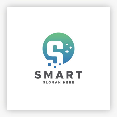 Smart Letter S Logo cover image.