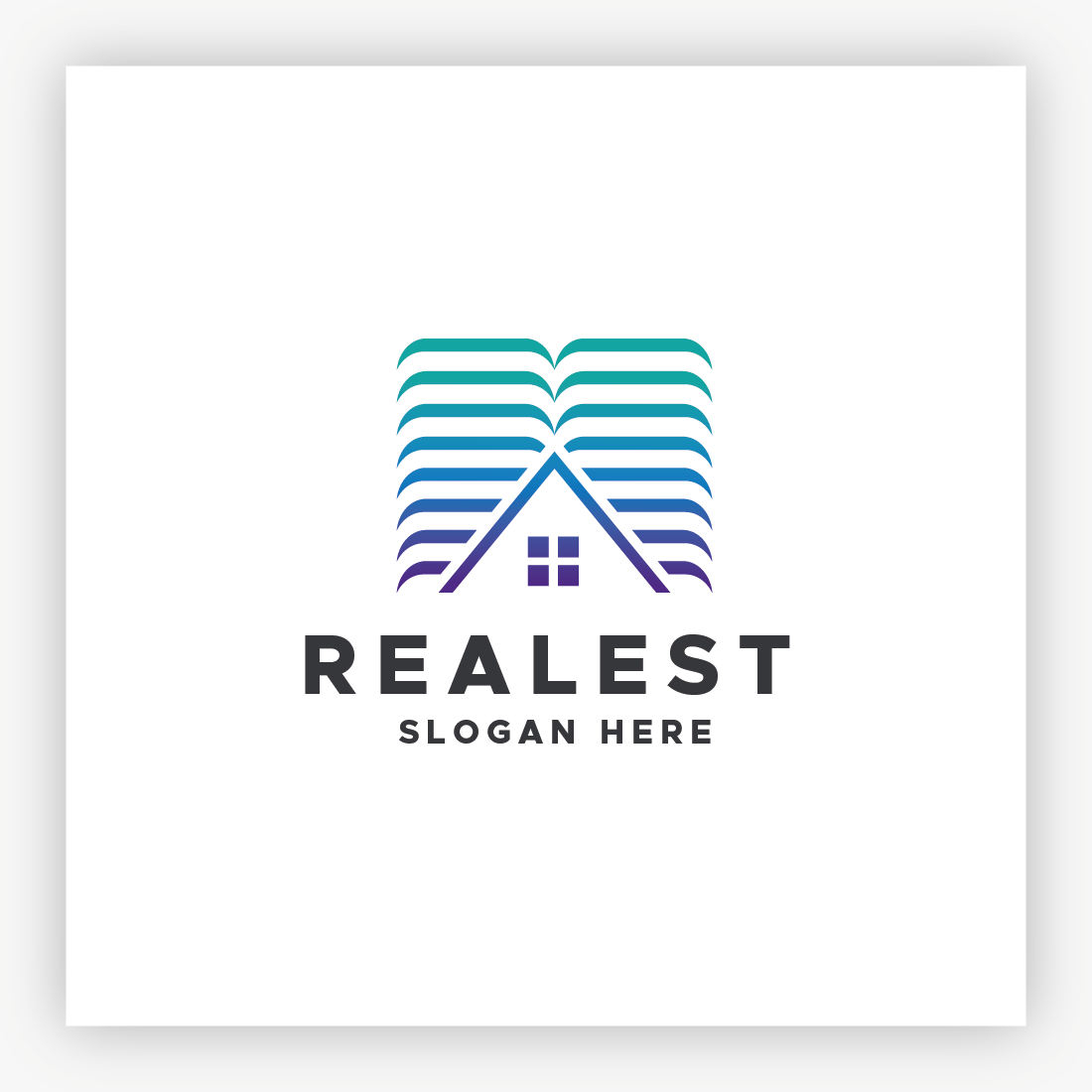 Modern City Real Estate Logo preview image.