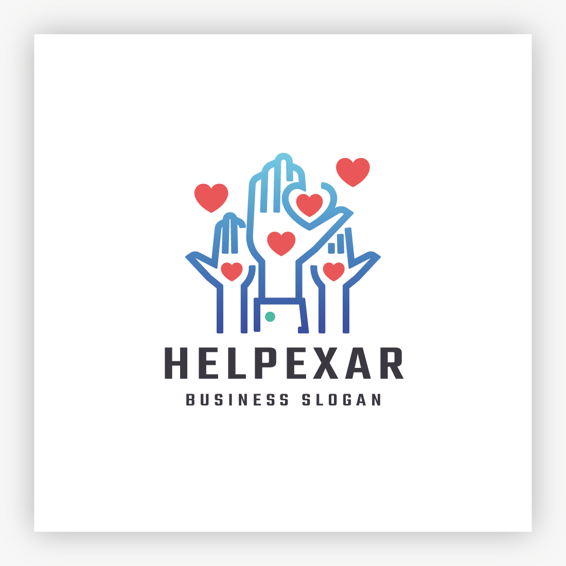 Helping Hand Charity Foundation Logo preview image.