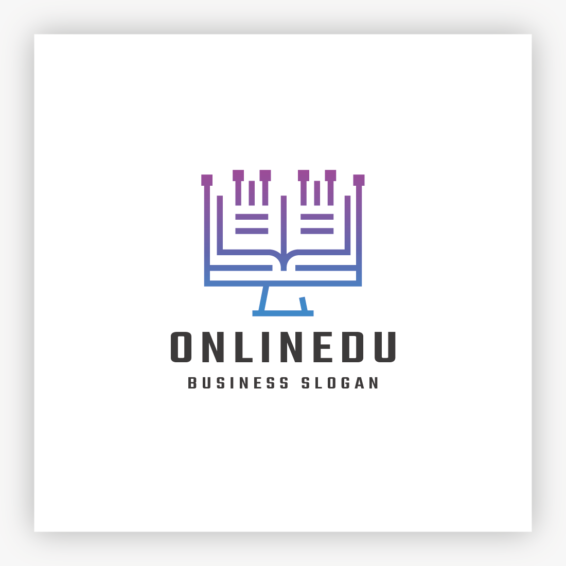 Online Education System Logo preview image.