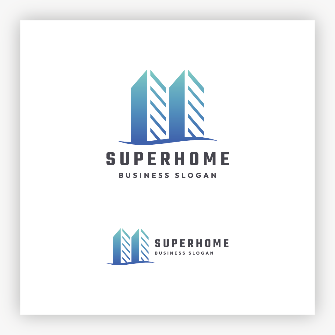 Super Home Real Estate Logo preview image.