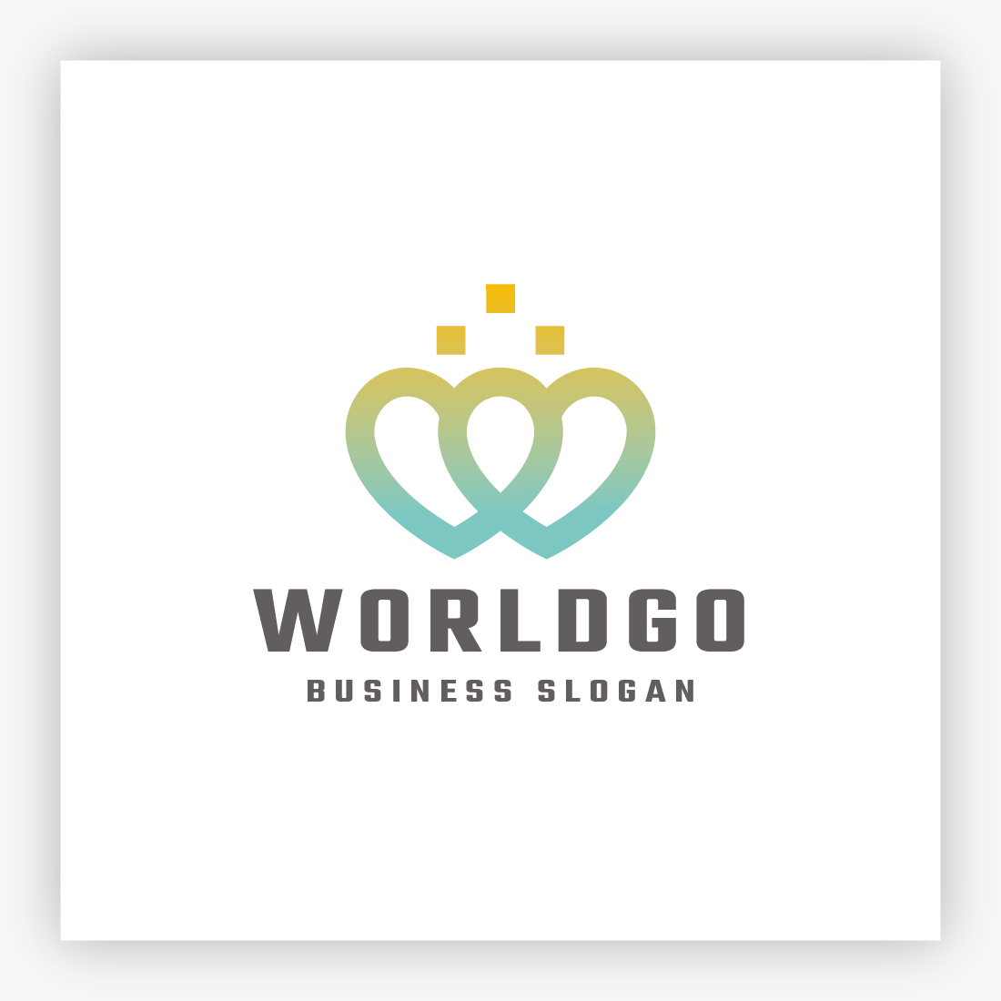 World Go Letter W Logo preview image.