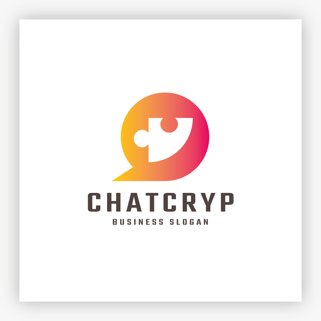 Global Social Chat Crypto Logo preview image.