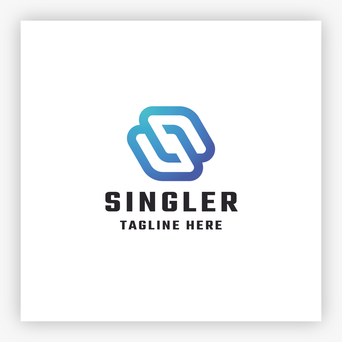 Singler Letter S Logo preview image.