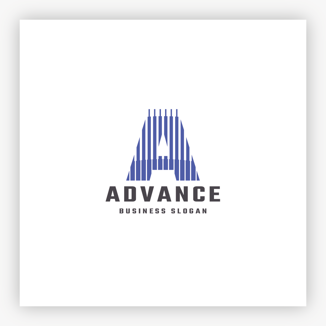 Advance Letter A Logo preview image.