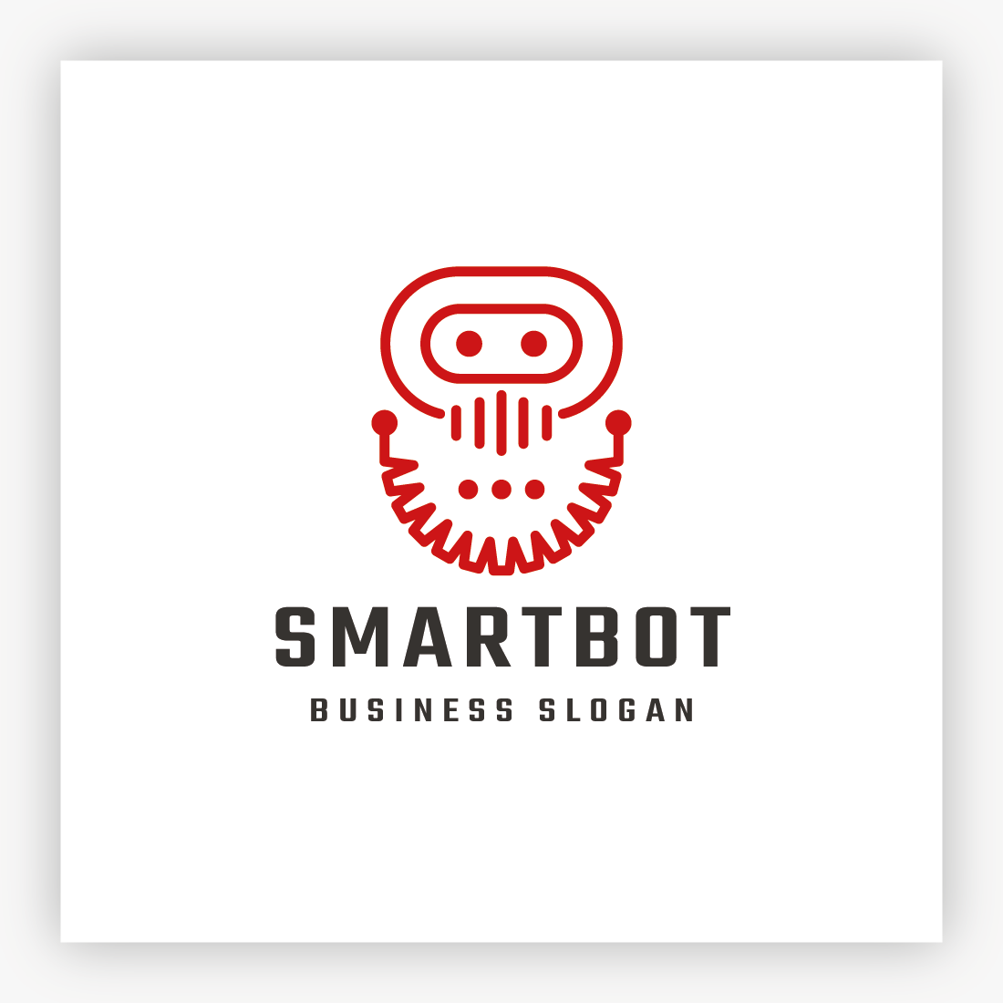 Digital Vision Robot Logo preview image.