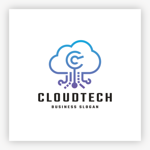 Data Cloud Tech Logo cover image.