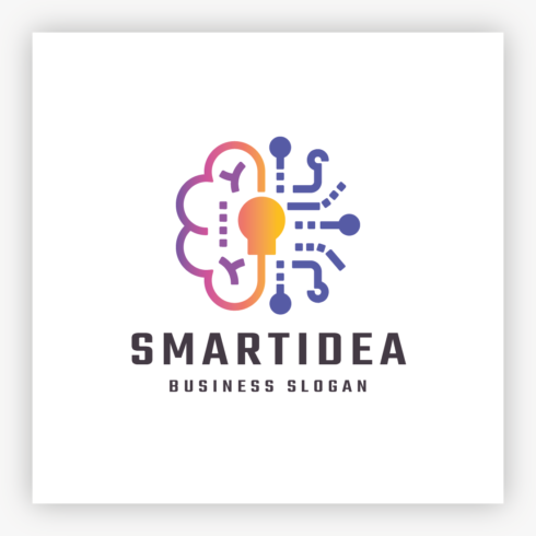 Human Smart Idea Logo cover image.