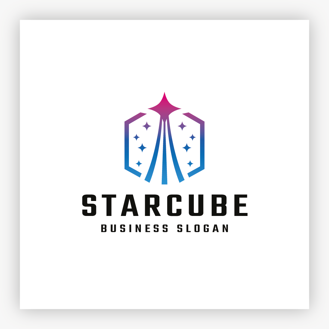 Star Cube Way Logo preview image.