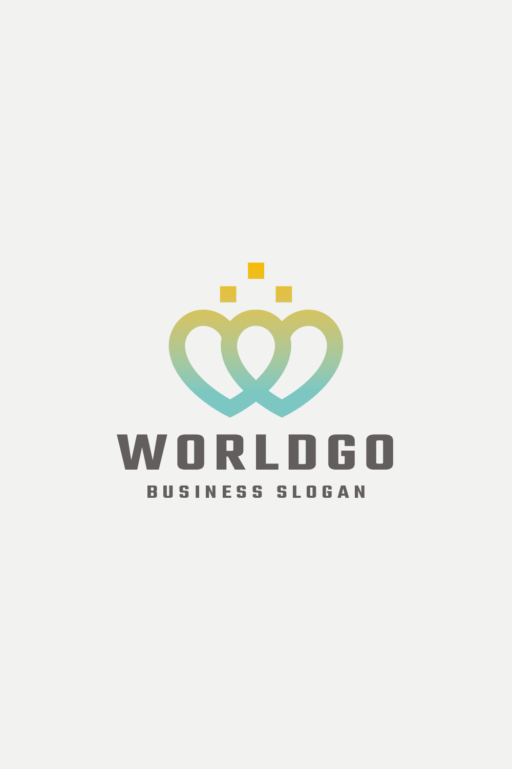 World Go Letter W Logo pinterest preview image.