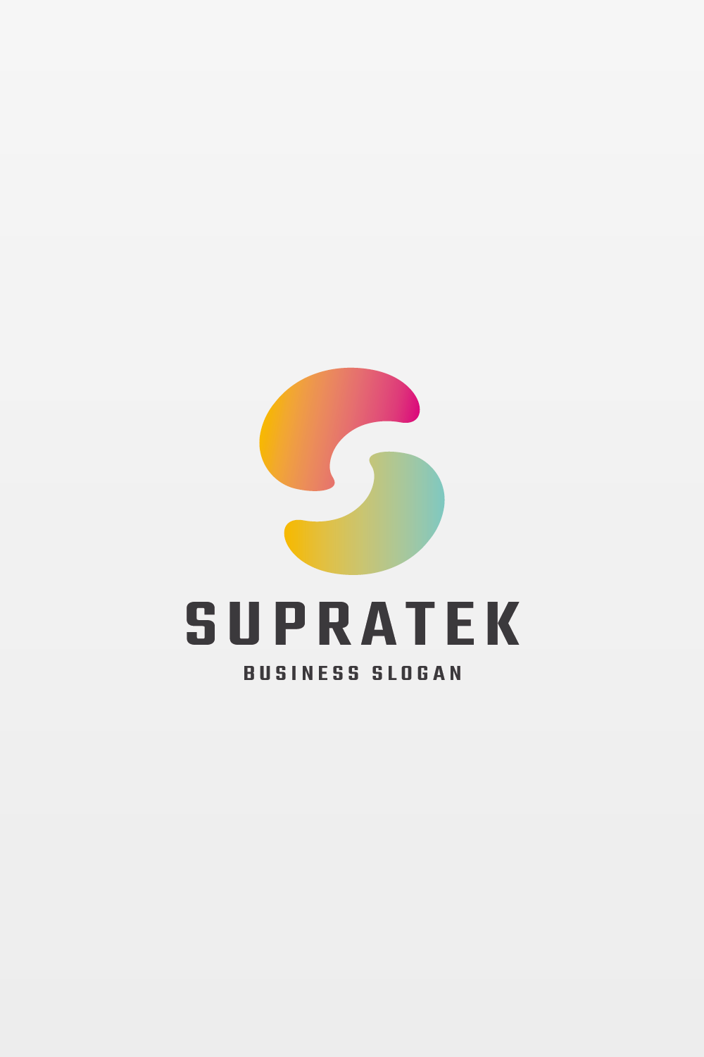 Supratek S Letter Logo pinterest preview image.