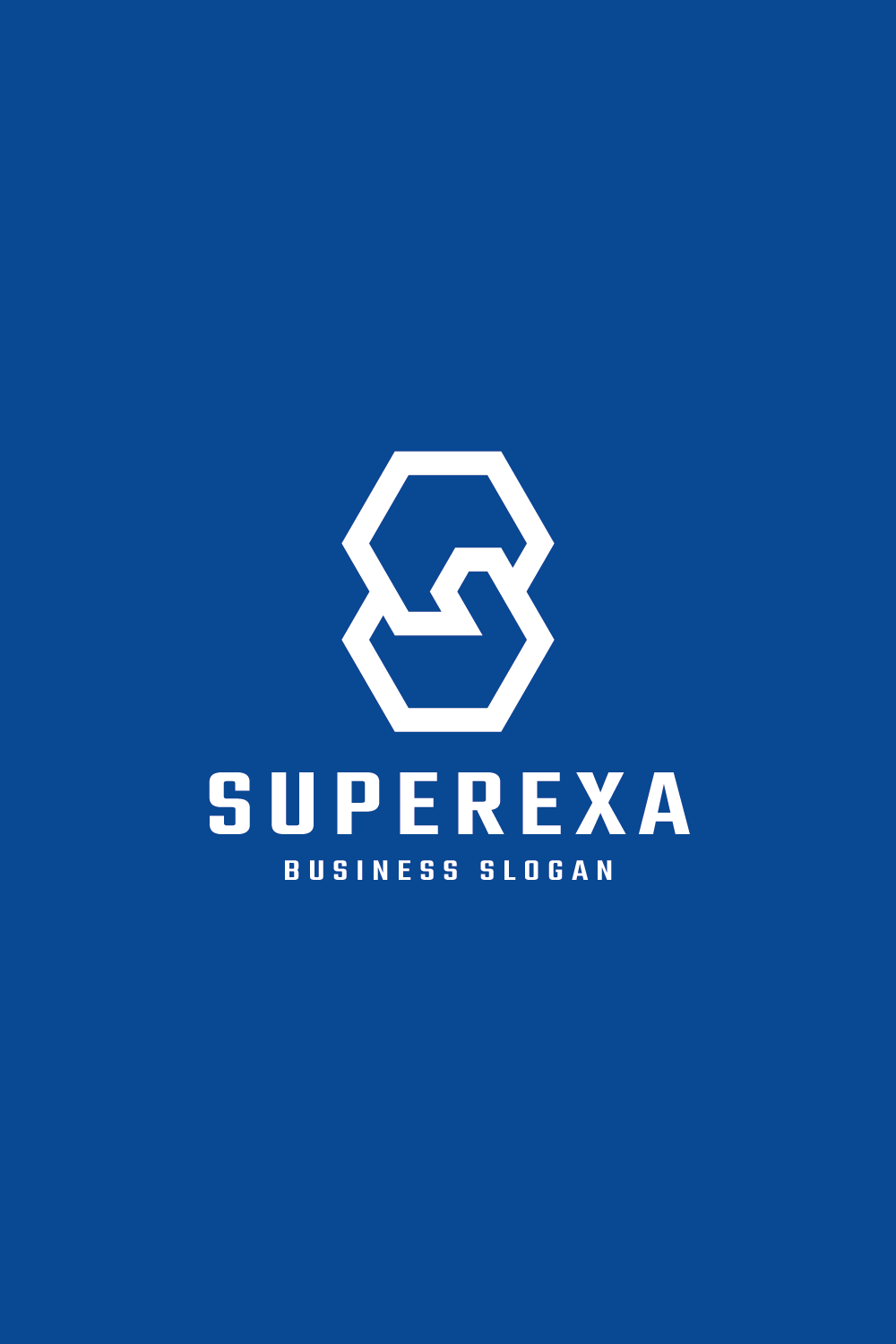 Superexa Letter S Logo pinterest preview image.