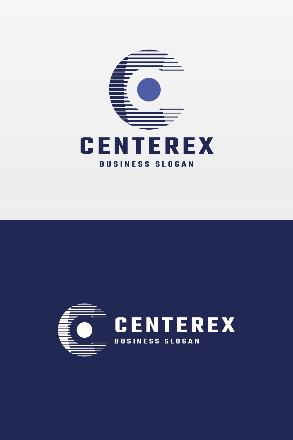 Centerex Letter C Logo pinterest preview image.