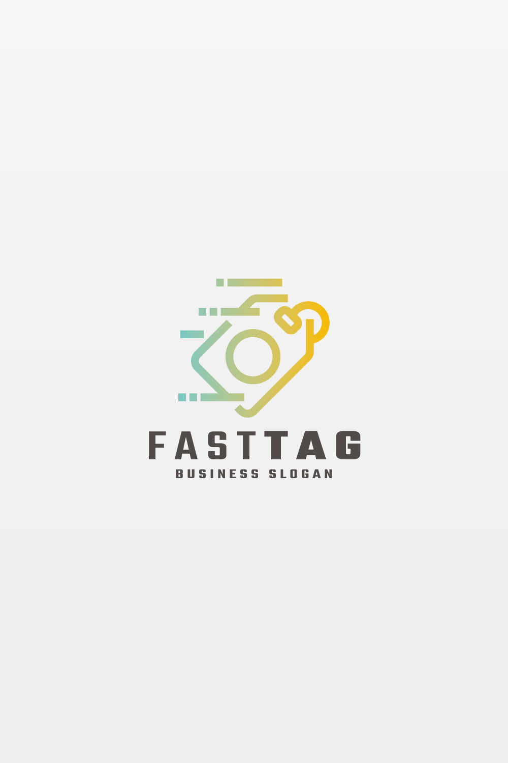 Fast Tag Shop Logo pinterest preview image.