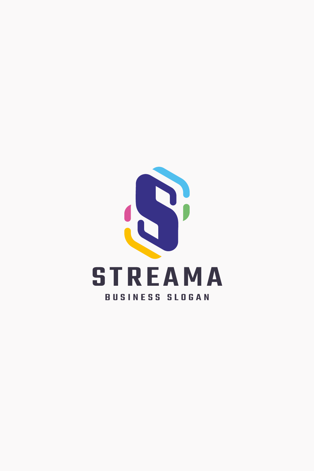 Stream Letter S Logo pinterest preview image.