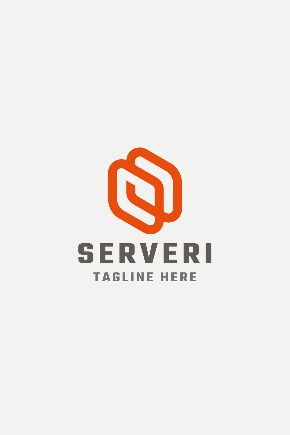 Serveri Letter S Logo pinterest preview image.