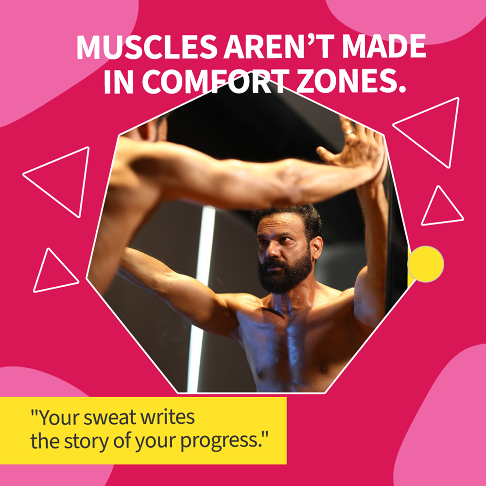 muscles arent made in comfort zones 004 888