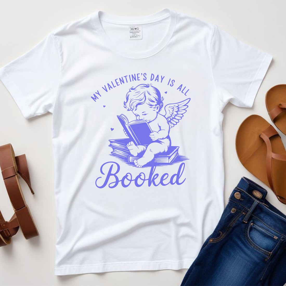 my valentines day is all booked plane tshirt mockup 72