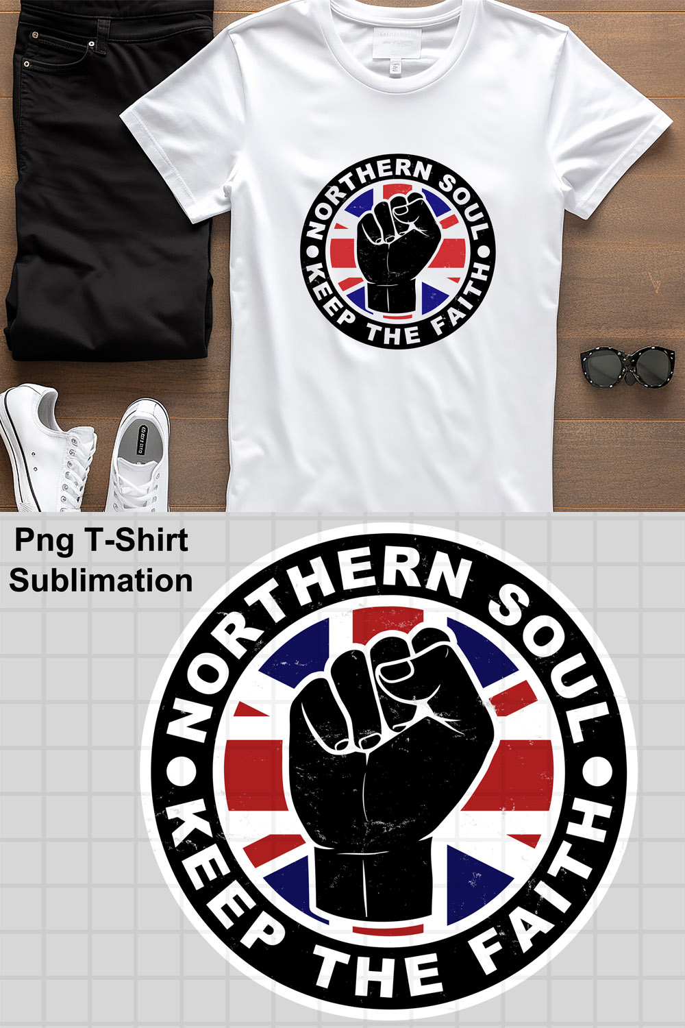 Northern Soul - Keep the Faith pinterest preview image.